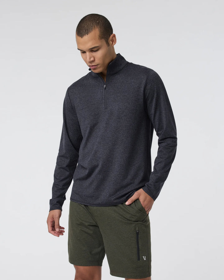 Vuori Ponto 1/2 Zip Mock Neck L/S