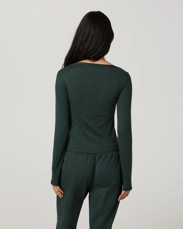 Vuori Long Sleeve Halo V-Neck Cardigan