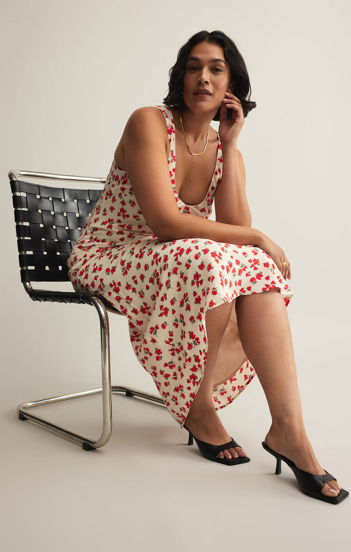Z Supply Hana La Rosa Ditsy Maxi Dress - Womens Casual Dresses - Big Sun Vernon  | Okanagan Beachwear