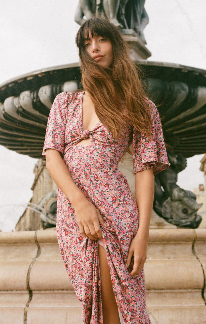 Z Supply Mavis Dulce Floral Midi Dress - Womens Casual Dresses - Big Sun Vernon  | Okanagan Beachwear