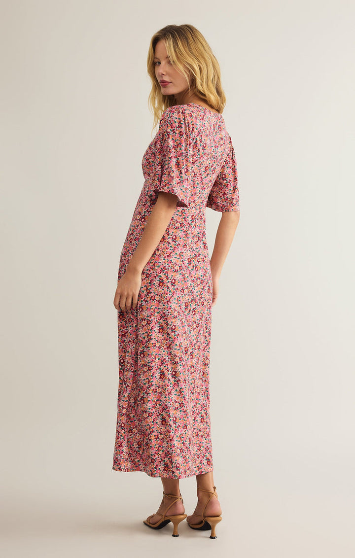 Z Supply Mavis Dulce Floral Midi Dress - Womens Casual Dresses - Big Sun Vernon  | Okanagan Beachwear