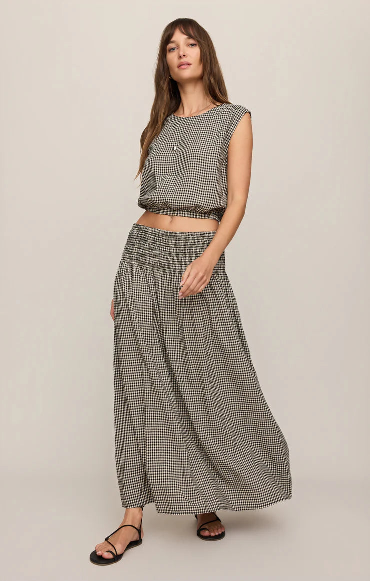 Z-Supply Brook Gingham Skirt
