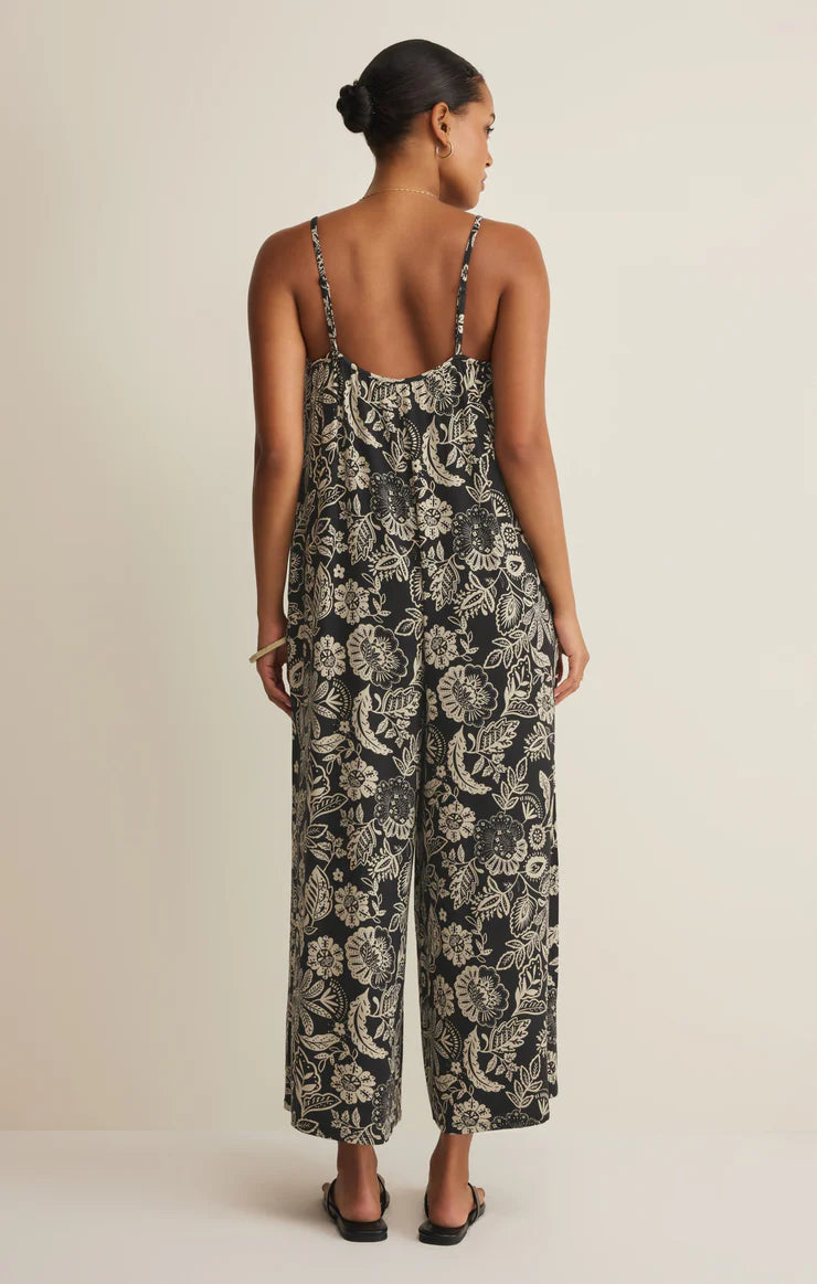 Z Supply Day Off Luz Floral Jumpsuit