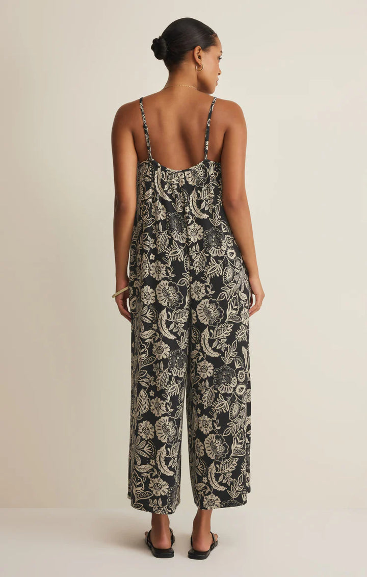 Z Supply Day Off Luz Floral Jumpsuit
