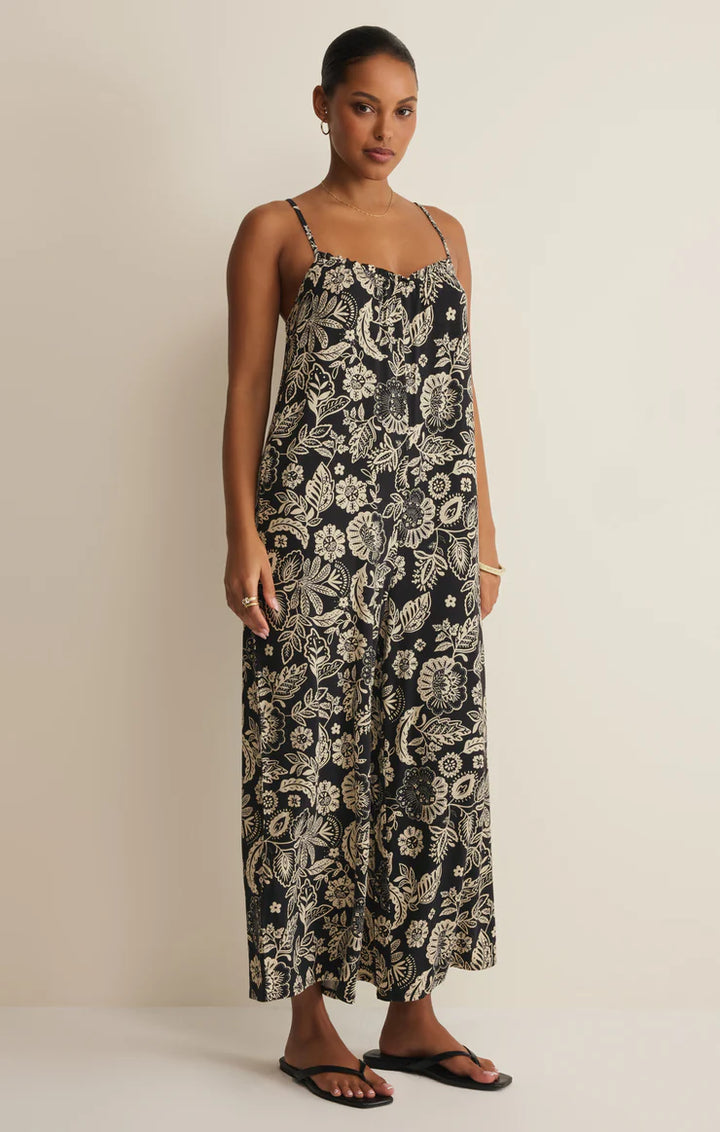 Z Supply Day Off Luz Floral Jumpsuit