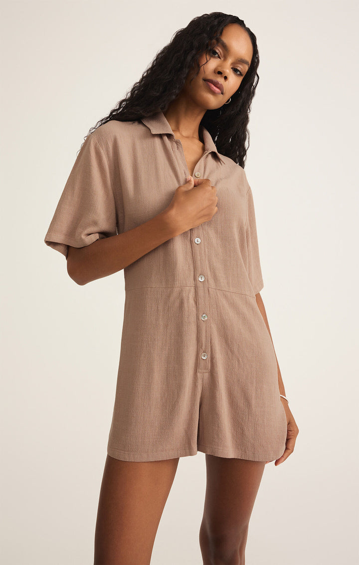 Z Supply Marcell Romper - Womens Rompers - Big Sun Vernon  | Okanagan Beachwear