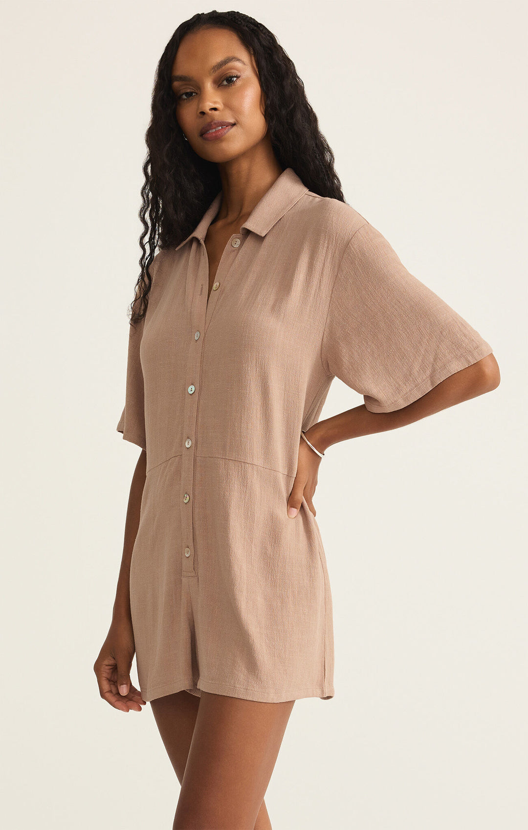 Z Supply Marcell Romper - Womens Rompers - Big Sun Vernon  | Okanagan Beachwear