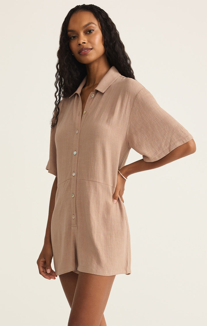 Z Supply Marcell Romper - Womens Rompers - Big Sun Vernon  | Okanagan Beachwear