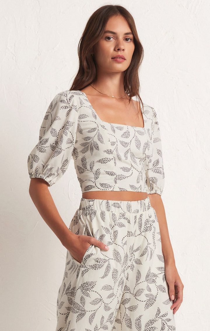 Z Supply Portia Vine Top - Womens Blouse - Big Sun Vernon  | Okanagan Beachwear