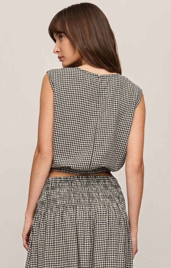 Z-Supply Merit Gingham Linen Top