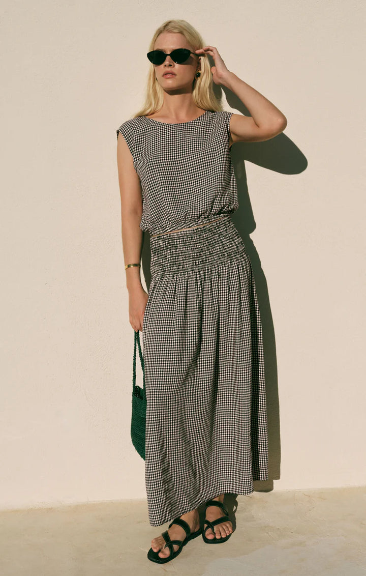 Z-Supply Brook Gingham Skirt