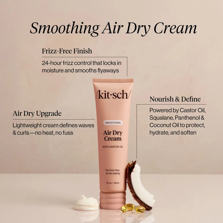 Kitsch Smoothing Air Dry Cream - Hair Treatment - Big Sun Vernon  | Okanagan Beachwear