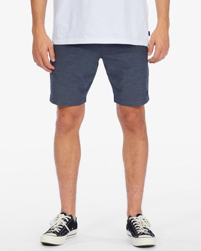 Billabong Crossfire Mid Submersible Shorts 19" - Mens Hybrid Boardshorts - Big Sun Vernon  | Okanagan Beachwear