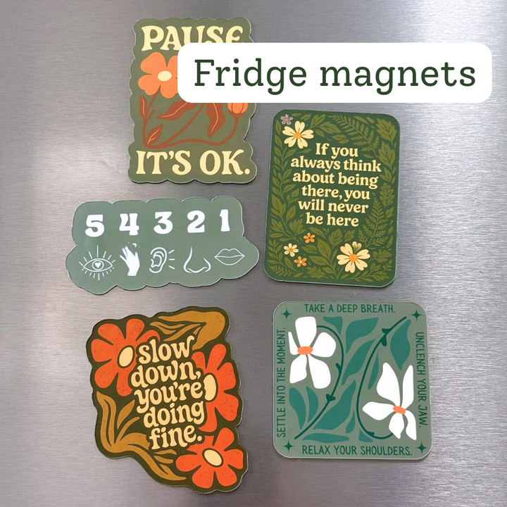 Boho Peace Hand Magnet