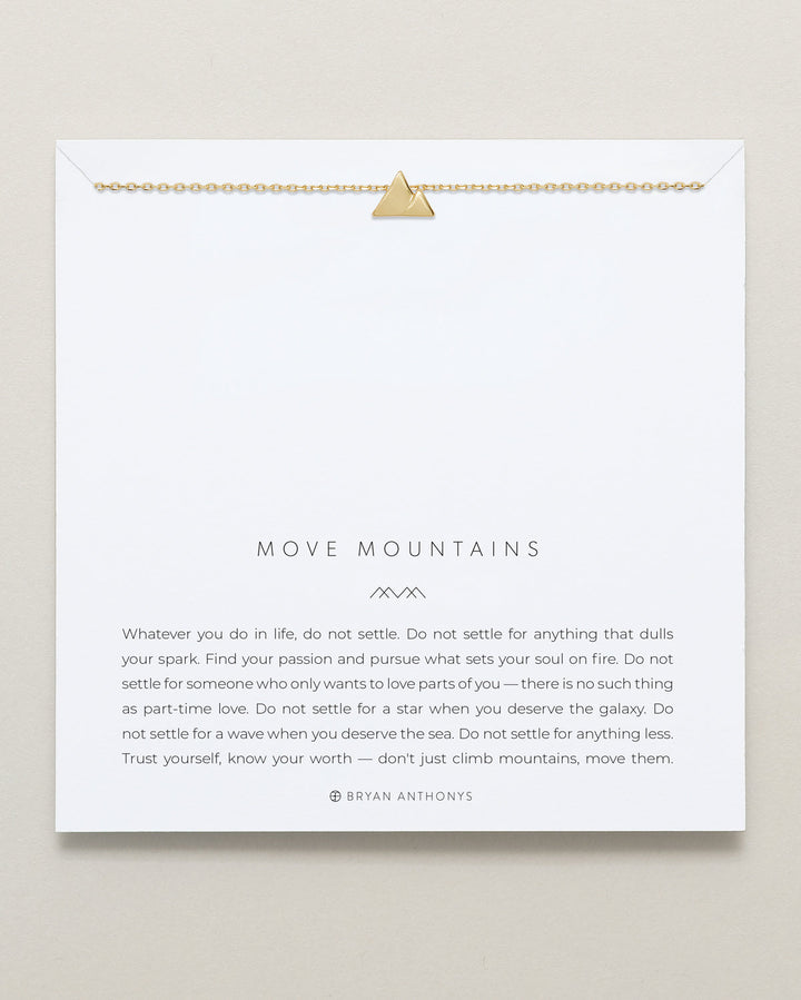 Bryan Anthony's Move Mountains Necklace - Necklace - Big Sun Vernon  | Okanagan Beachwear