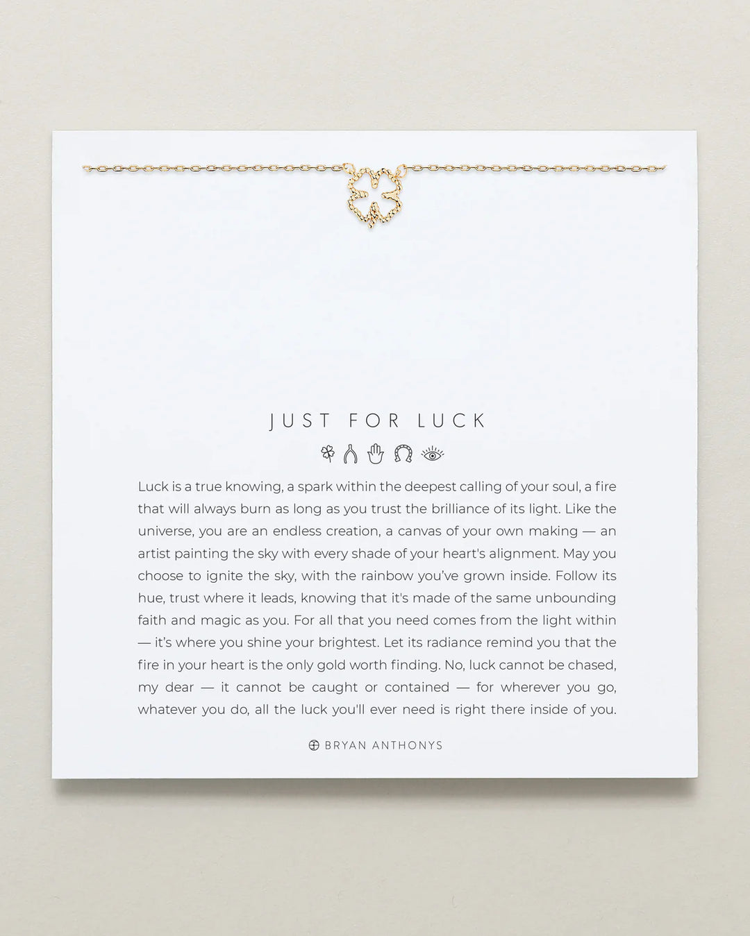 Bryan Anthony's Just For Luck Collection - Necklace - Big Sun Vernon  | Okanagan Beachwear