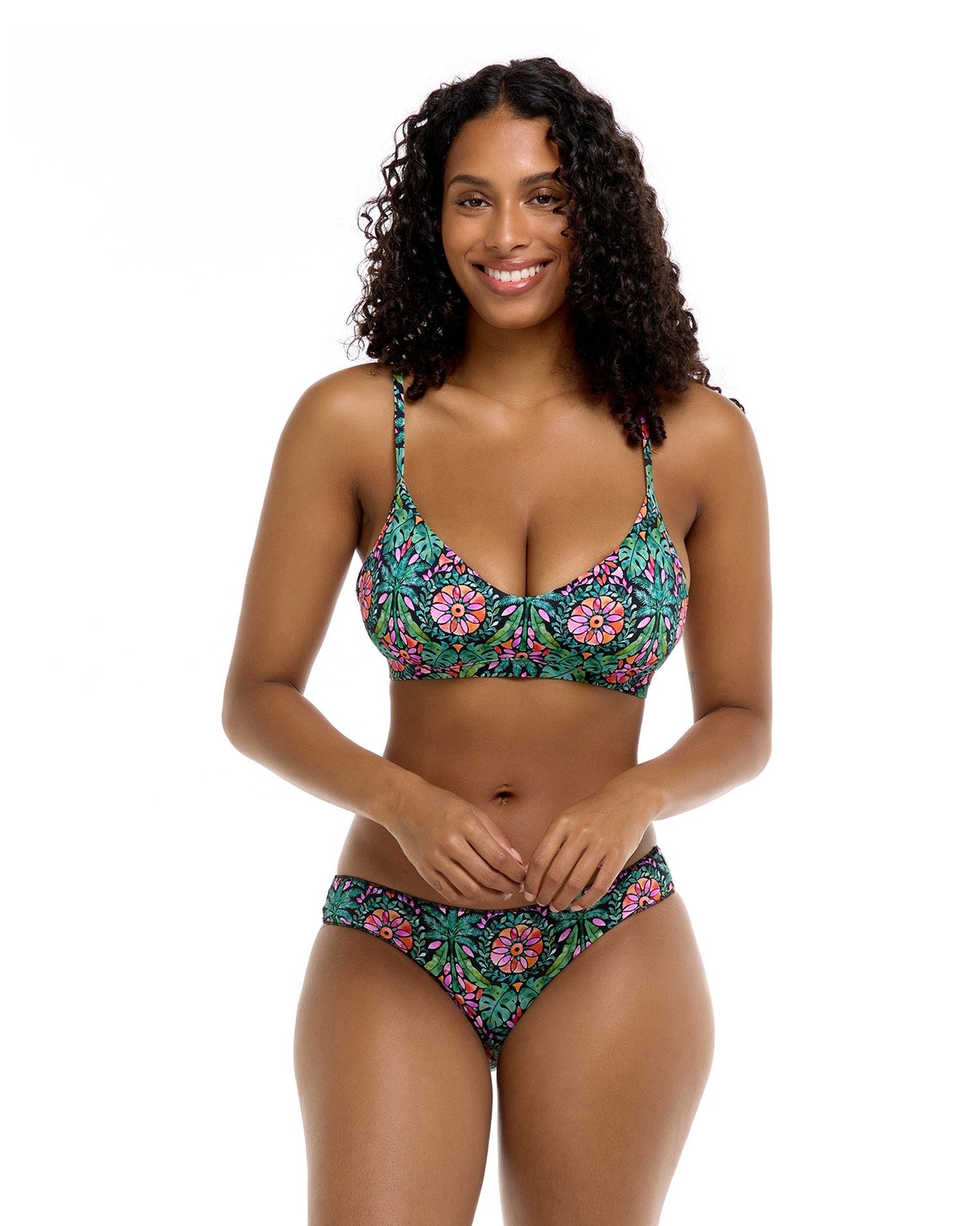 D Cup Bikini Tops for Women  Shop Supportive Designer Swimwear Online