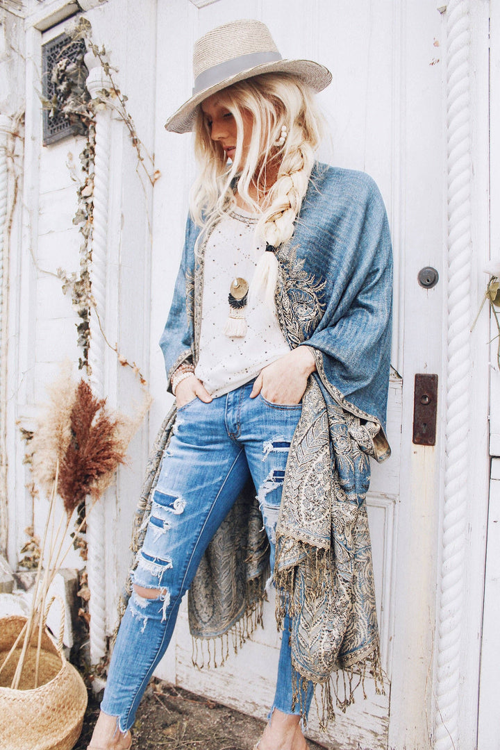 Handmade Woven Kimono