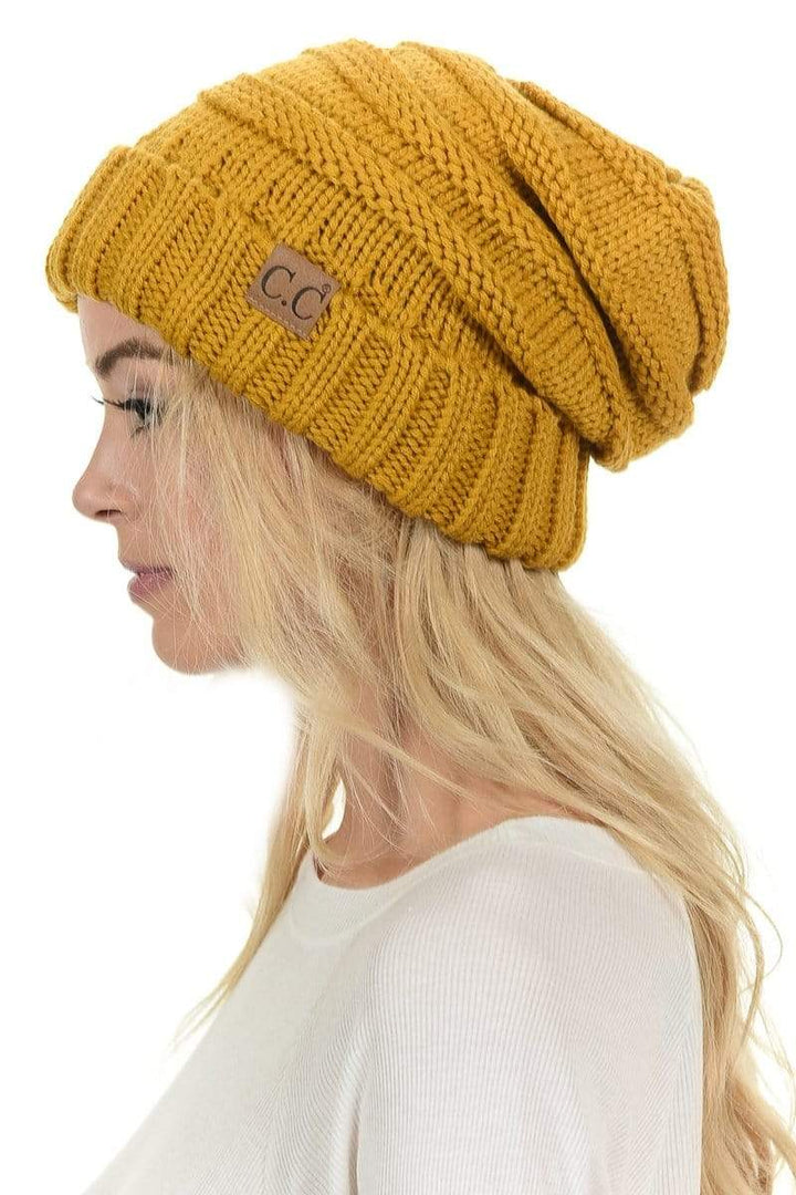 C.C Beanie Slouchy Knit Beanie - Toques - Big Sun Vernon  | Okanagan Beachwear