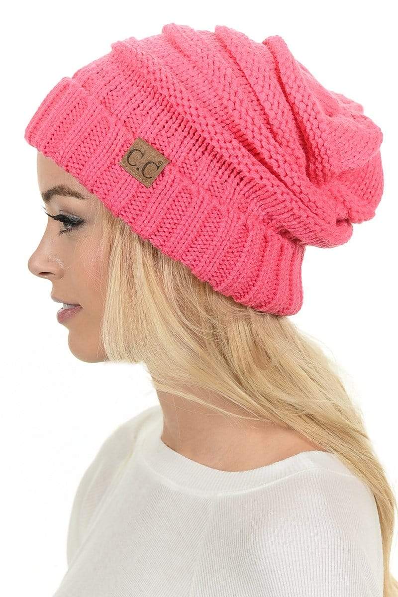 C.C Beanie Slouchy Knit Beanie - Toques - Big Sun Vernon  | Okanagan Beachwear