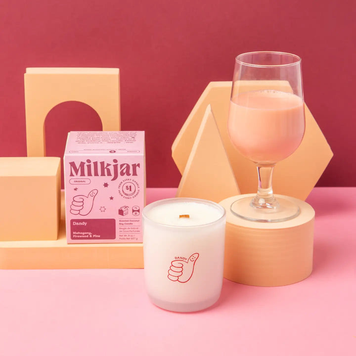 Milk Jar Candle Co 8oz Coconut Soy Candle