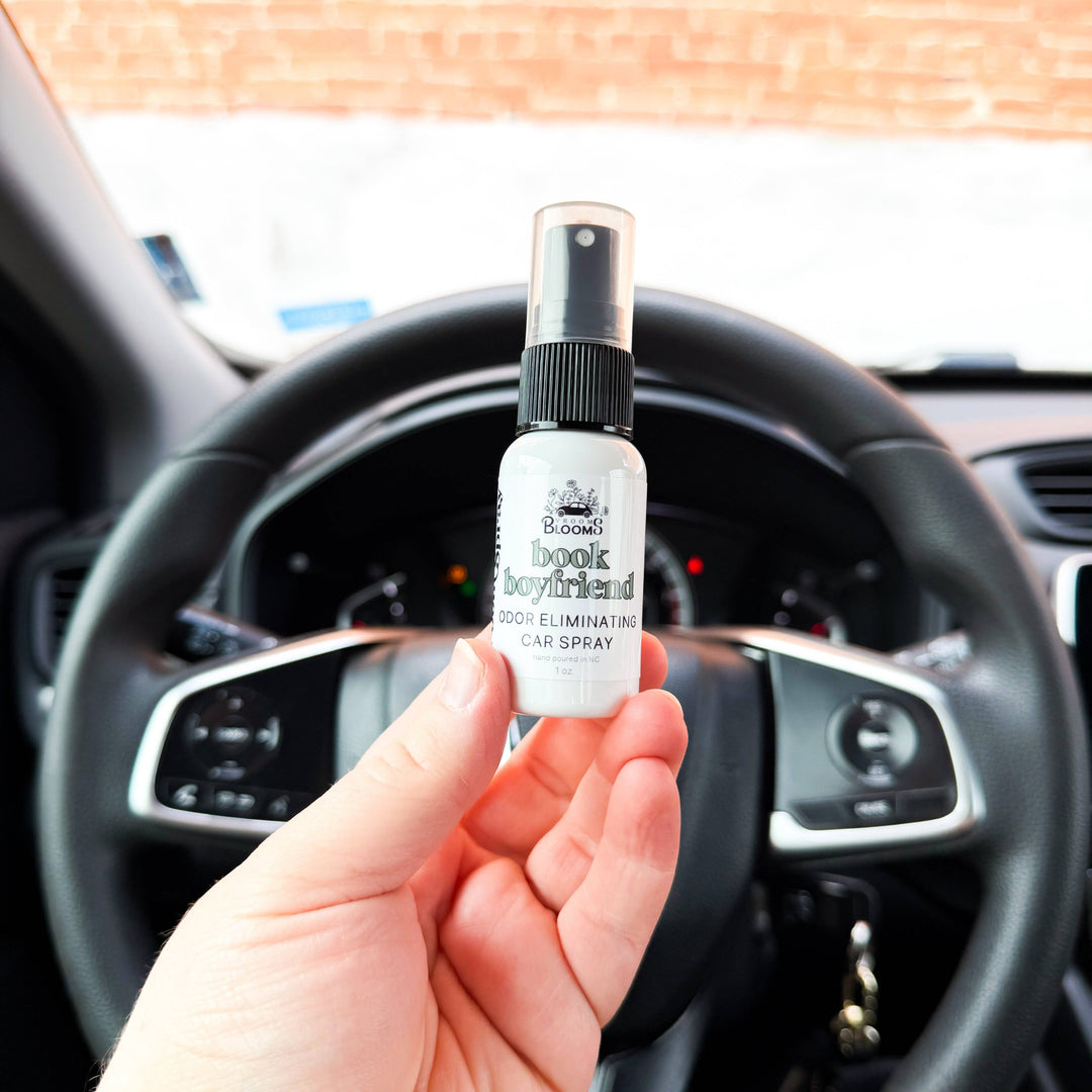 Vroom Blooms Spray Odor Eliminating Car Air Freshener & Interior Spray - Handmade in the USA