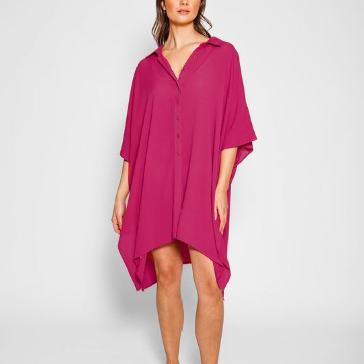 Koy Miami Big Shirt - Womens Blouse - Big Sun Vernon  | Okanagan Beachwear