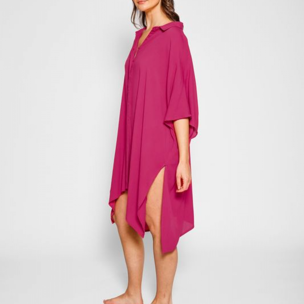 Koy Miami Big Shirt - Womens Blouse - Big Sun Vernon  | Okanagan Beachwear