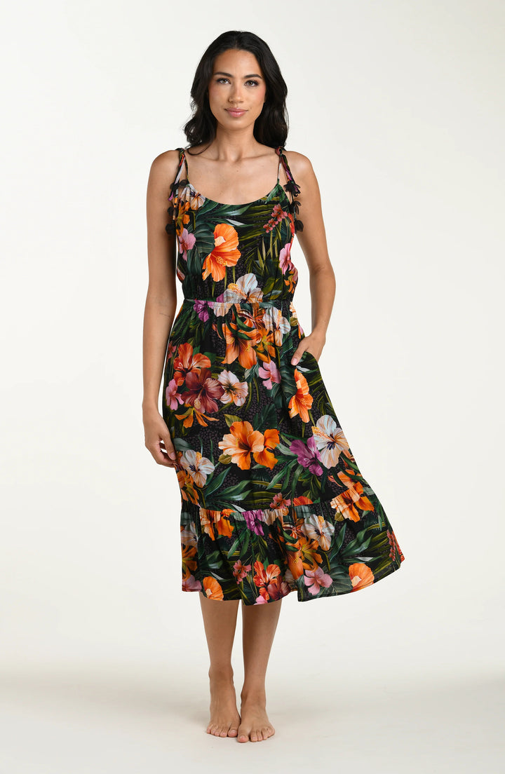 La Blanca Tropical Hideaway Midi Dress