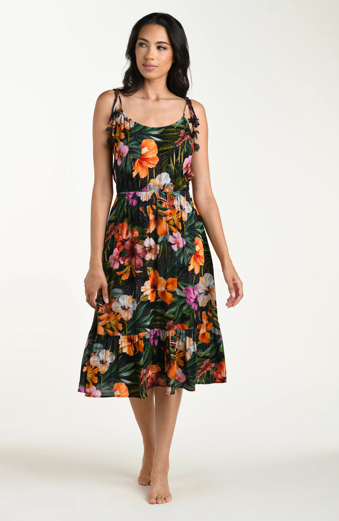 La Blanca Tropical Hideaway Midi Dress