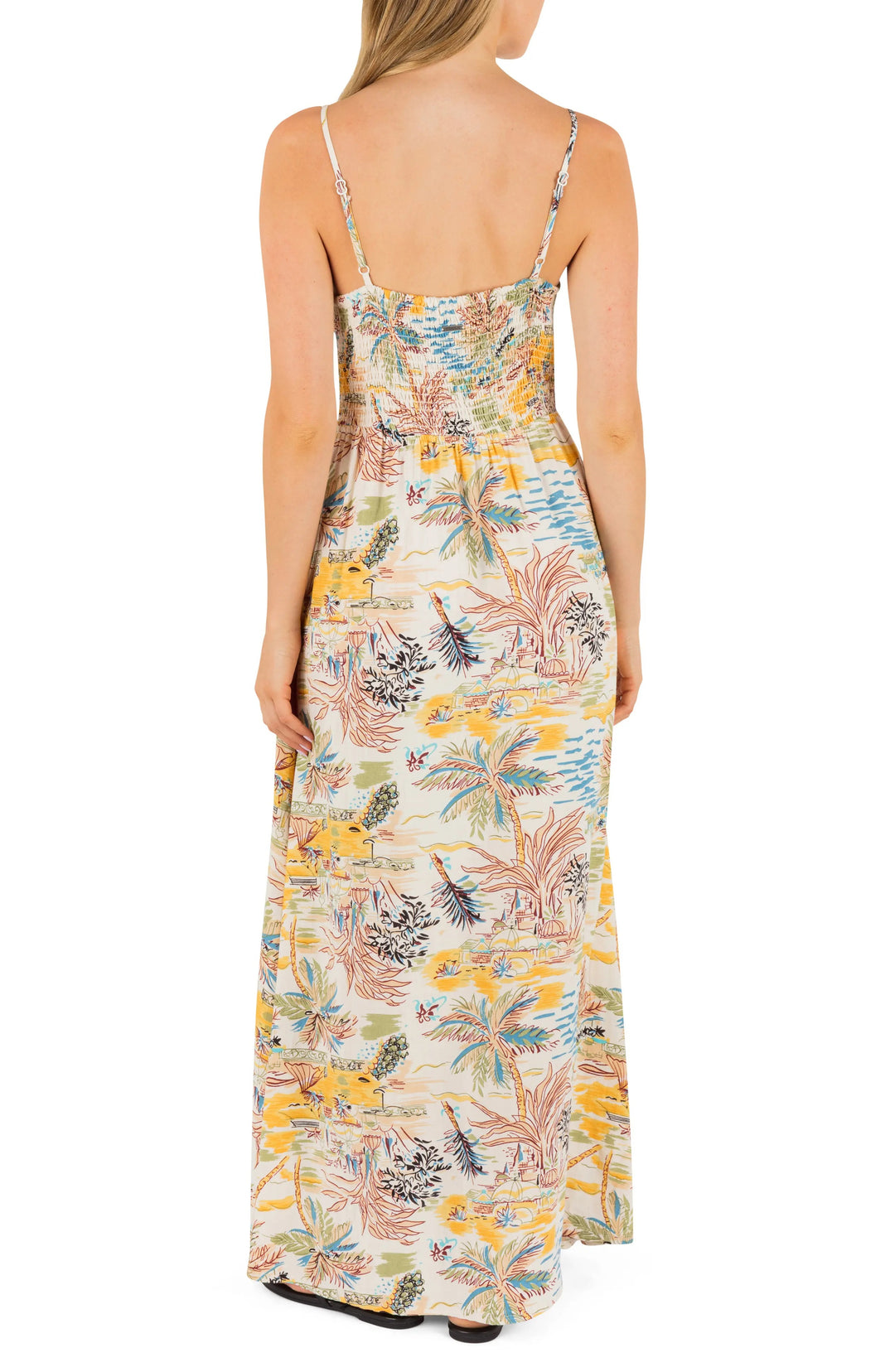 Hurley Safari Scenic Maxi Dress