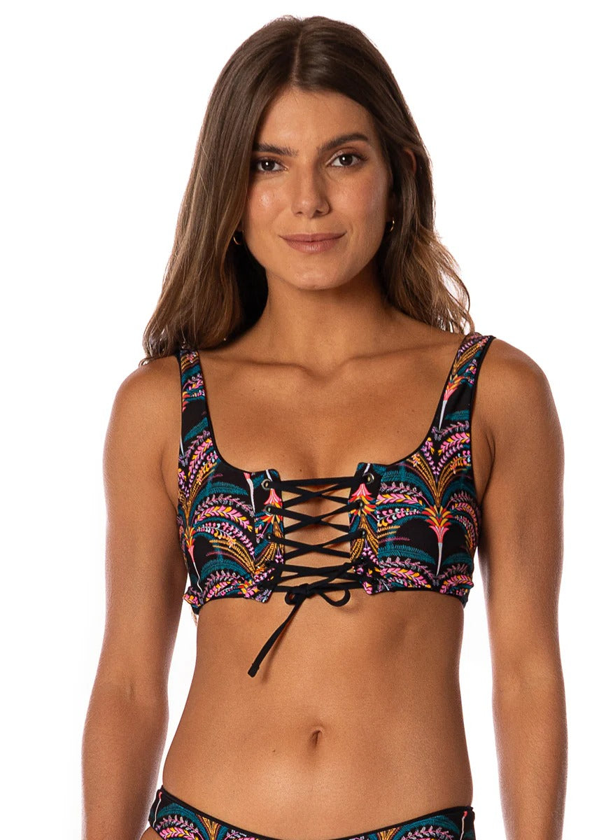 Maaji Midnight Black Dazzle Top