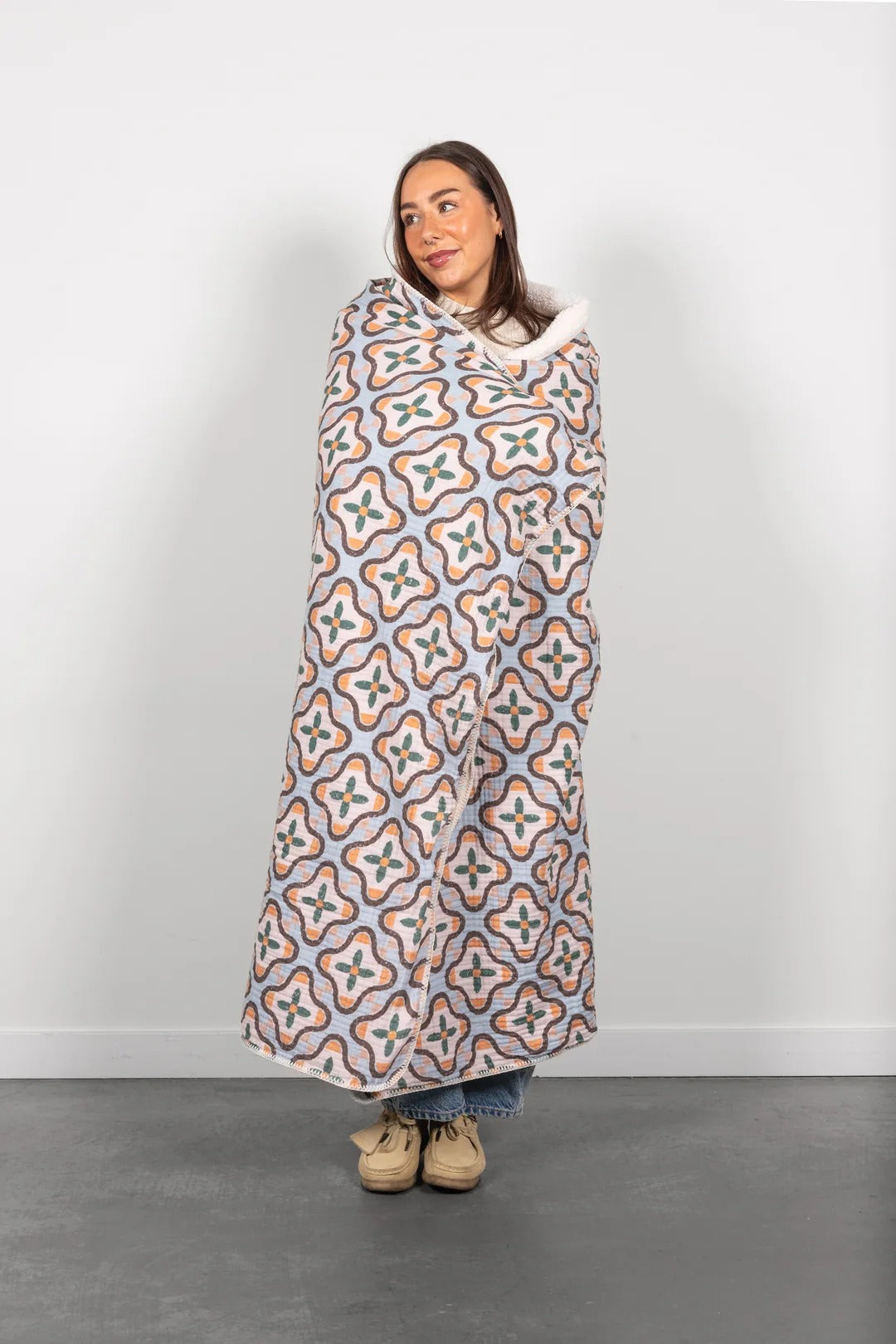 Tofino Towel Mosaic Muslin Throw