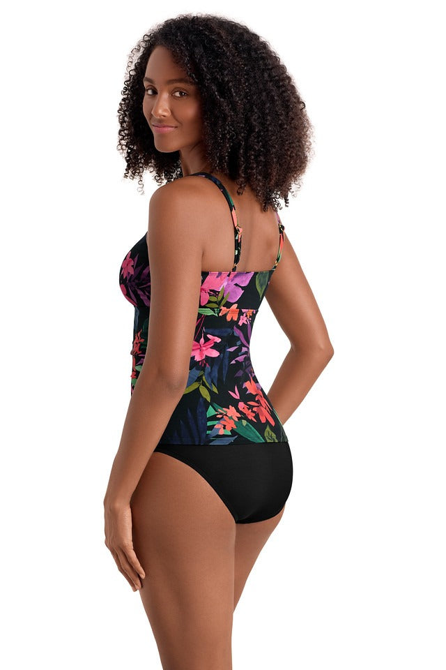 Penbrooke ShapeSolver Pretty Garden V-Wire Shirred Tankini