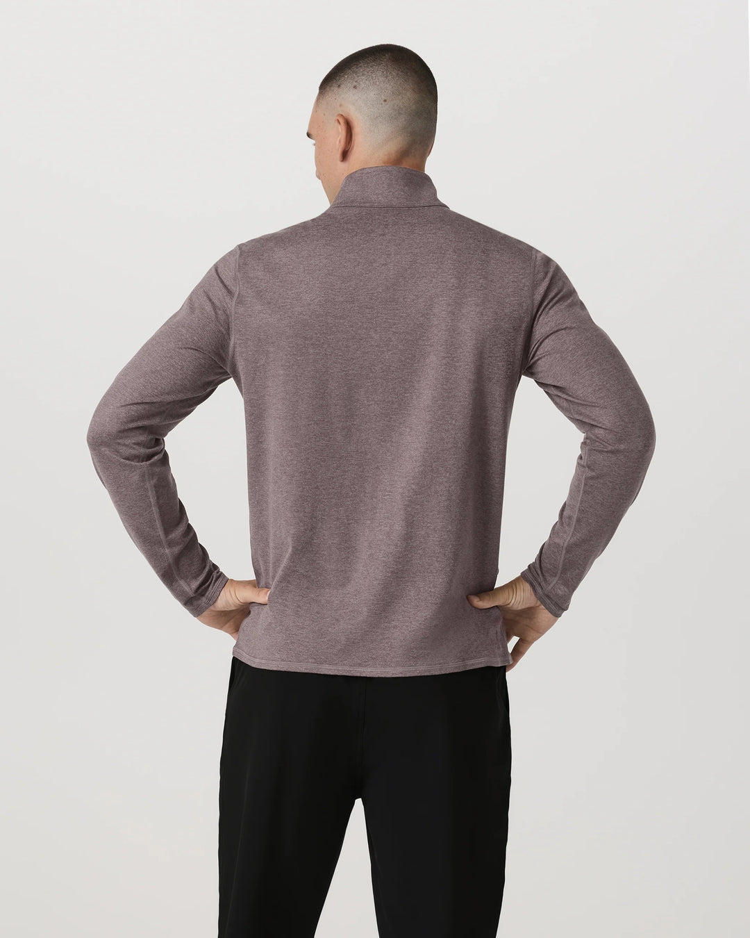 Vuori Ponto 1/2 Zip Mock Neck L/S