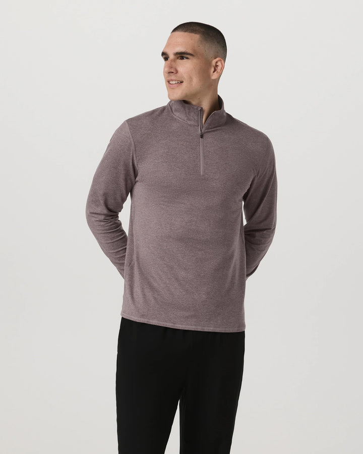 Vuori Ponto 1/2 Zip Mock Neck L/S