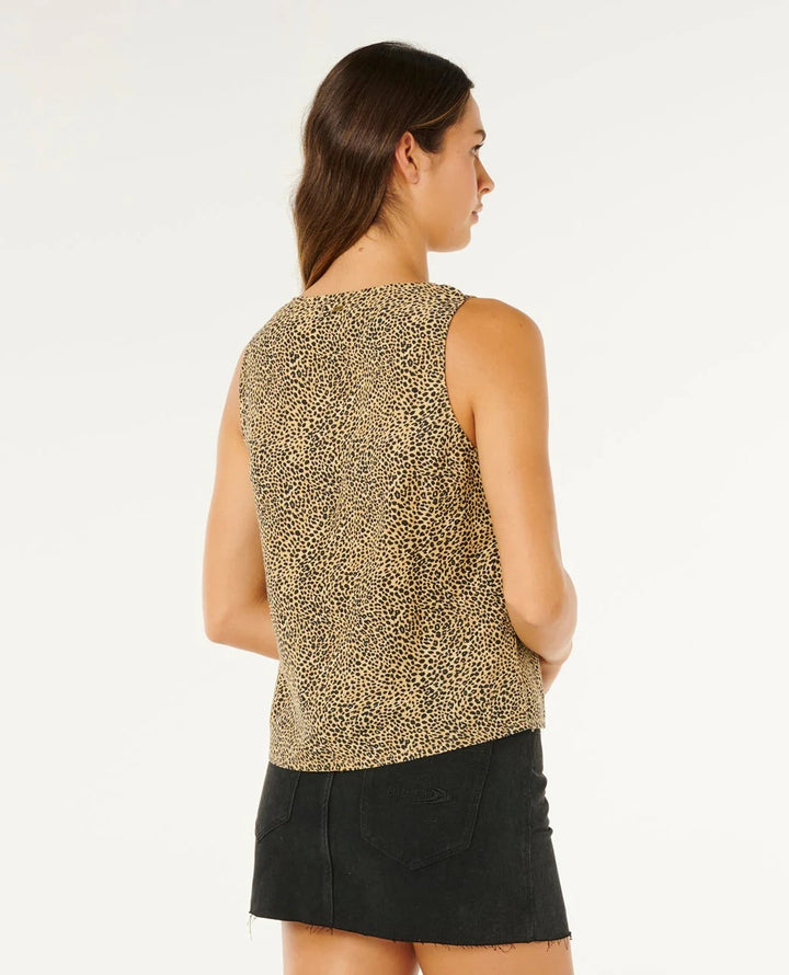 Rip Curl Animal Instincts Tie Front Top