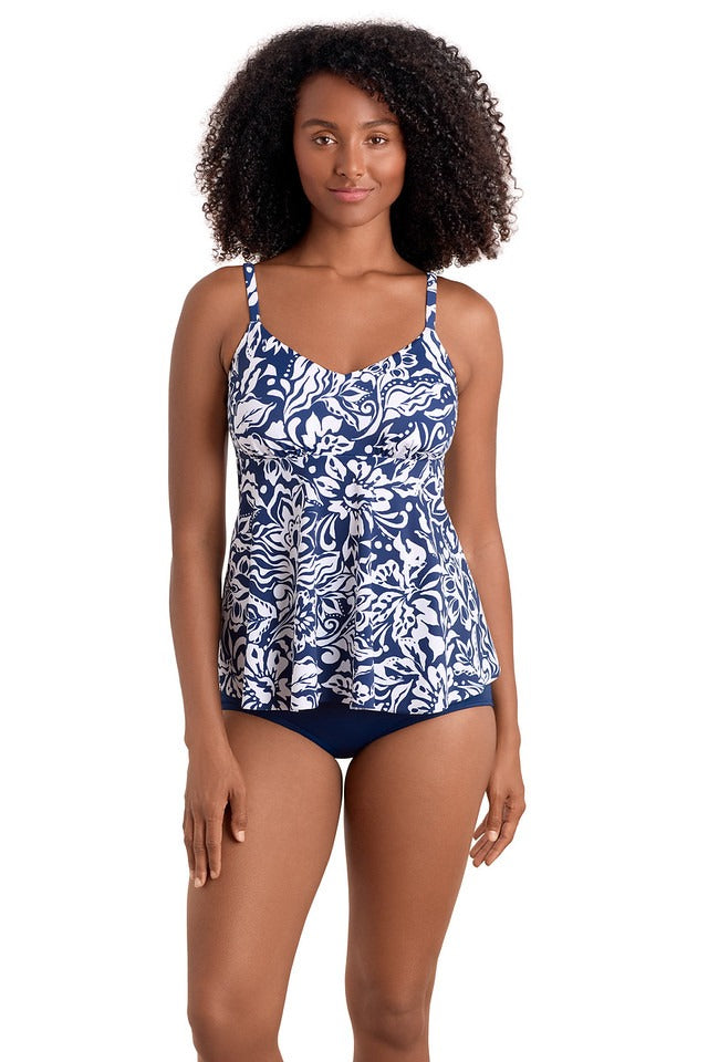 Shape Solver V-neck Tankini
