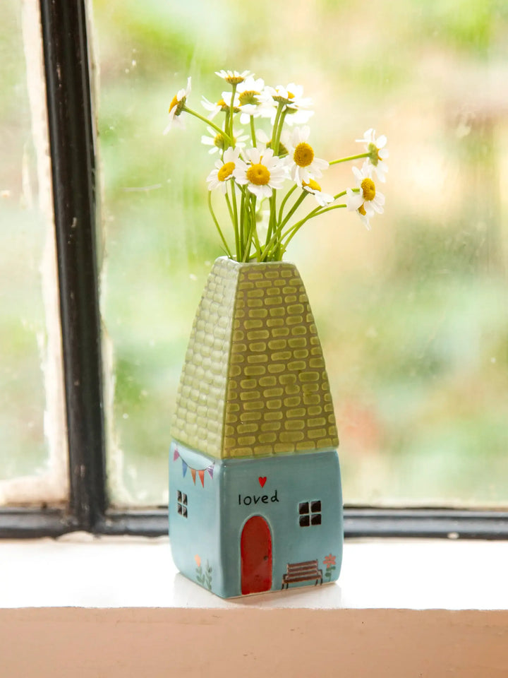 Natural Life Cottage Bud Vase - Loved