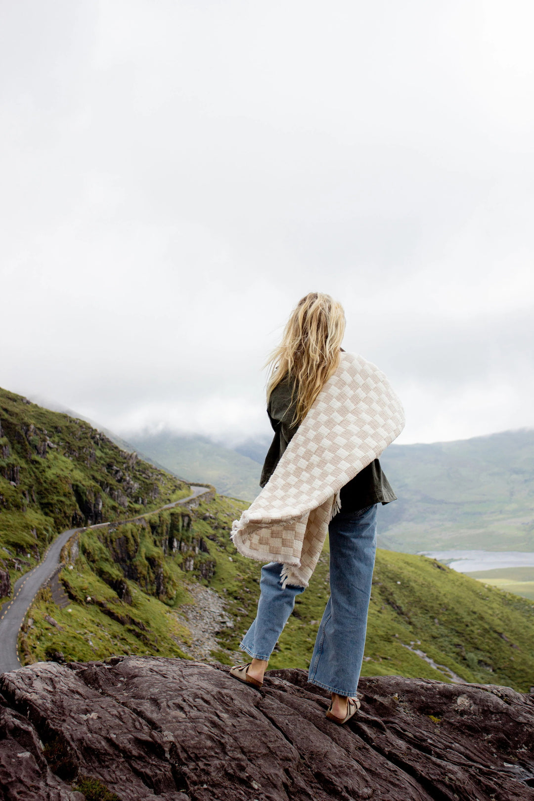 Tofino Towel Check Quilted Throw