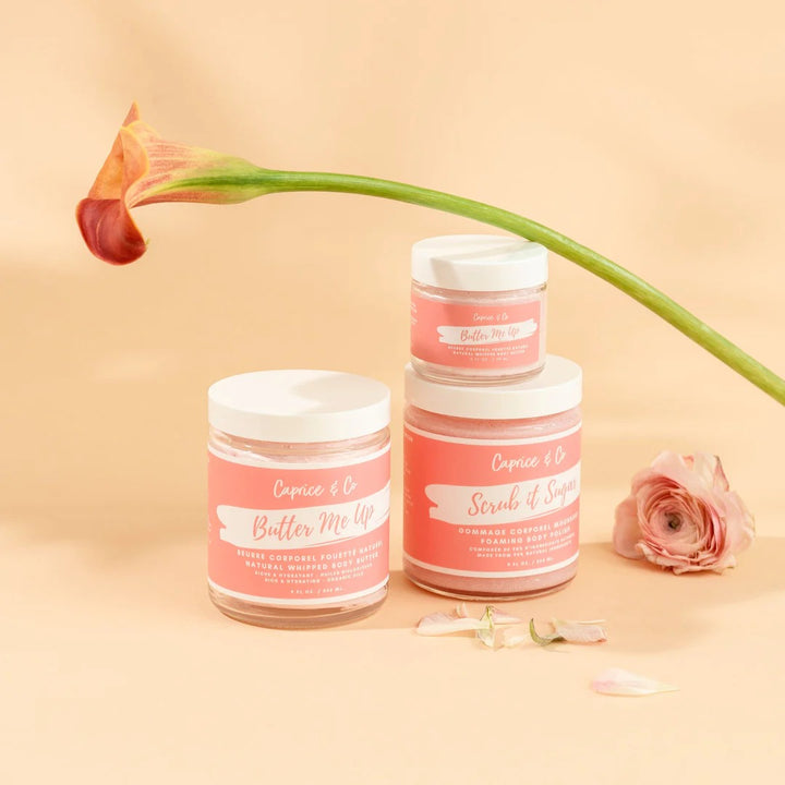 Caprice & Co Butter Me Up Whipped Body Butter - Pomegranate&Apple Nectar+Amber&Vanilla