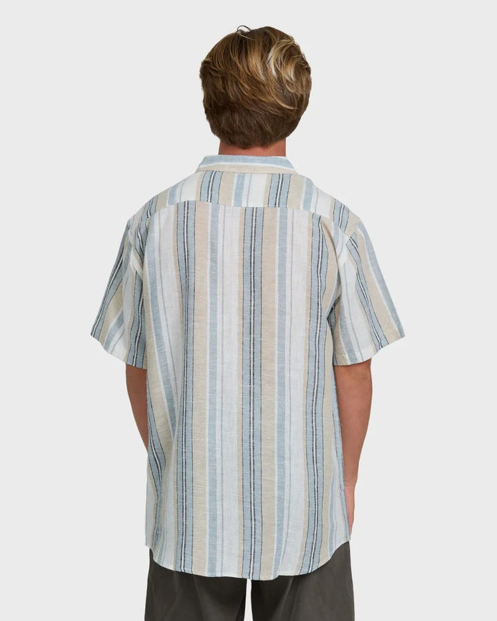 Billabong All Day Stripe Short Sleeve