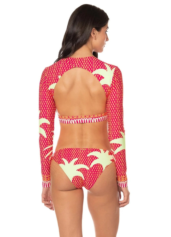 Maaji Funky Palms Pisa L/S Crop Rashie