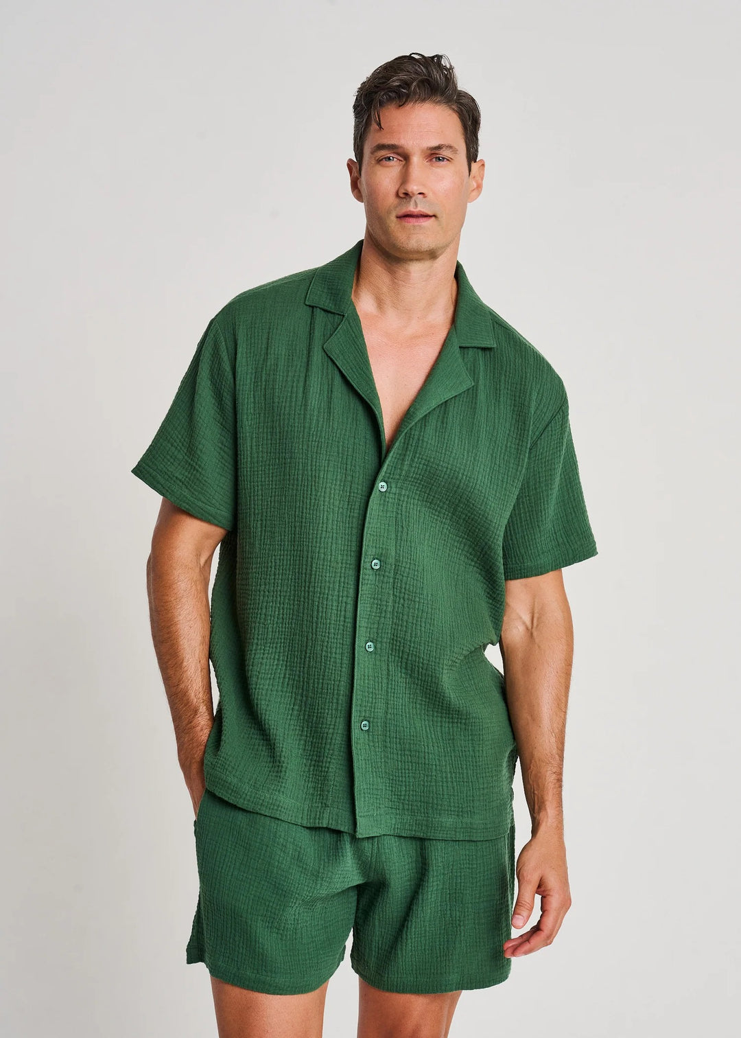 Everyday Sunday Bonded Cotton Beach Shirt