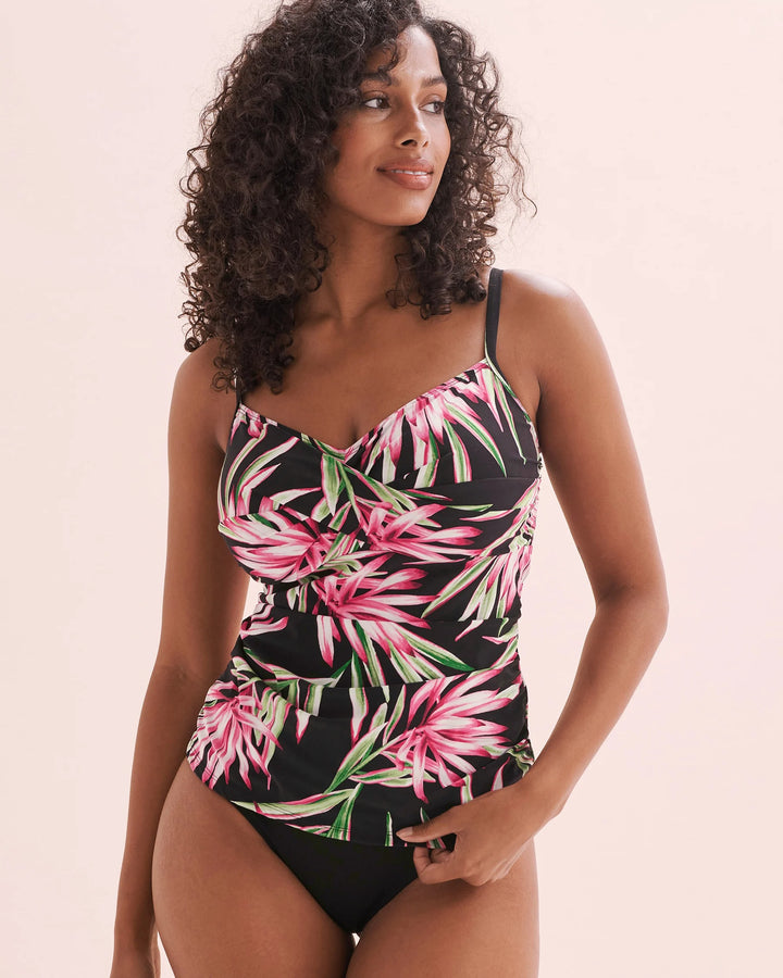 Christina Island Life D Cup Twisted Tankini