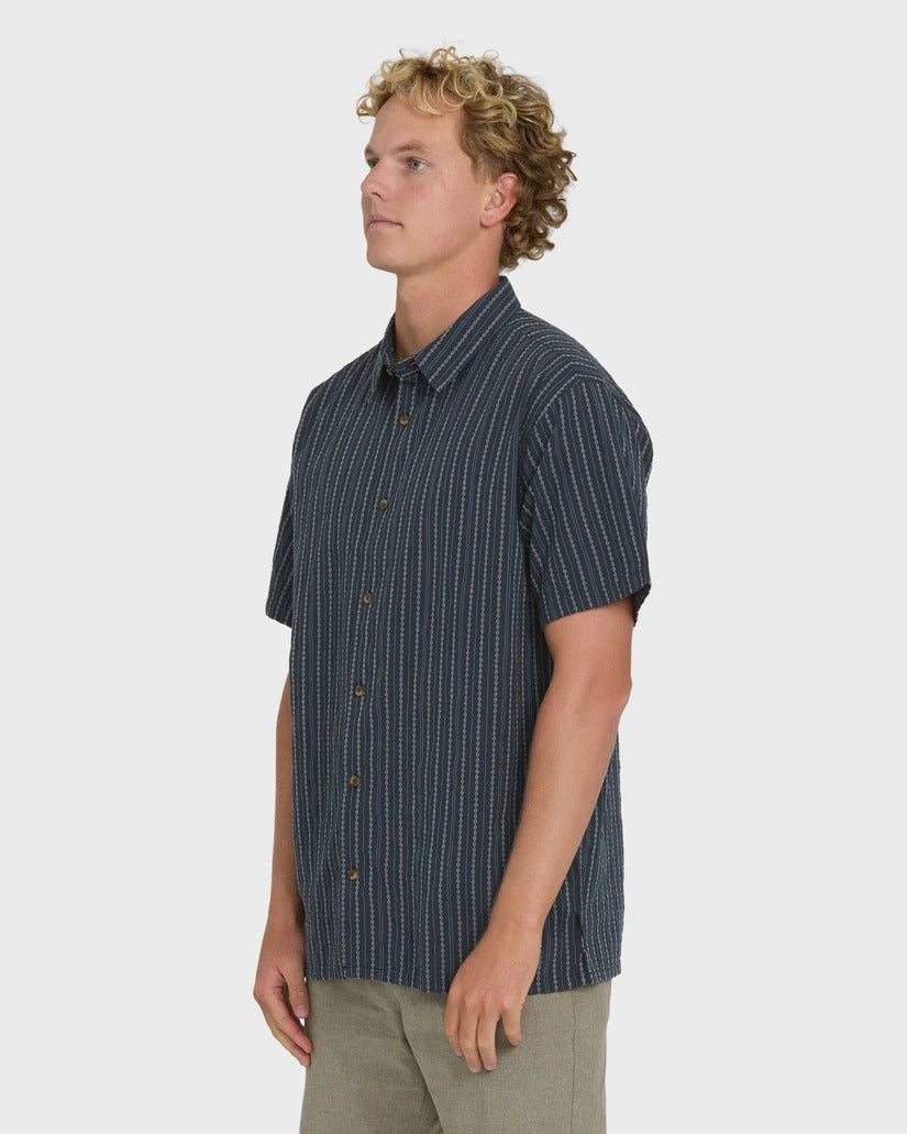 Billabong Garage Sandon Jacquard Short Sleeve