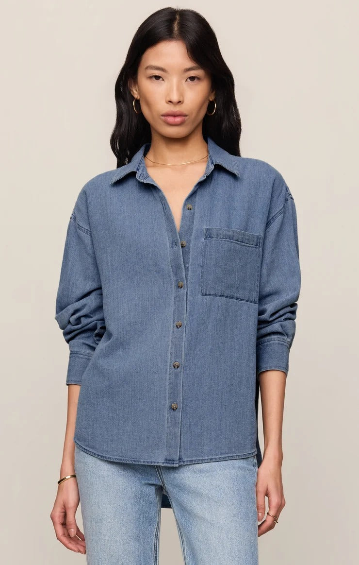 Z Supply The Perfect Twill Button Up