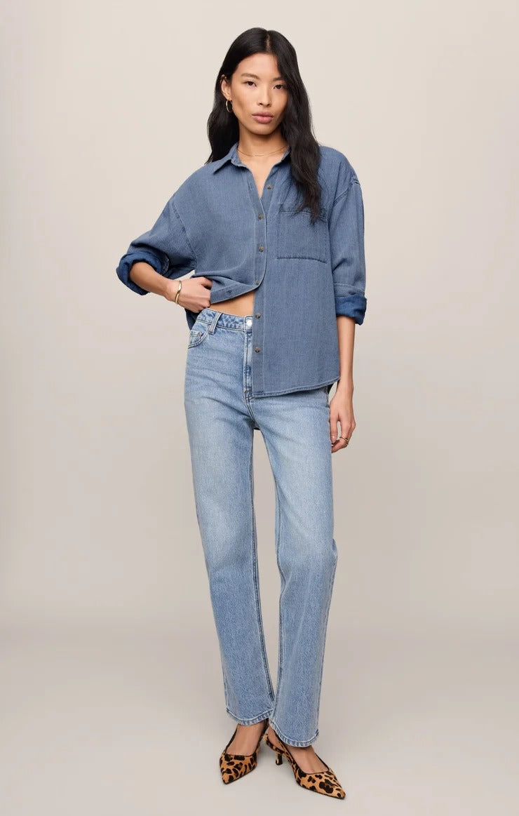 Z Supply The Perfect Twill Button Up