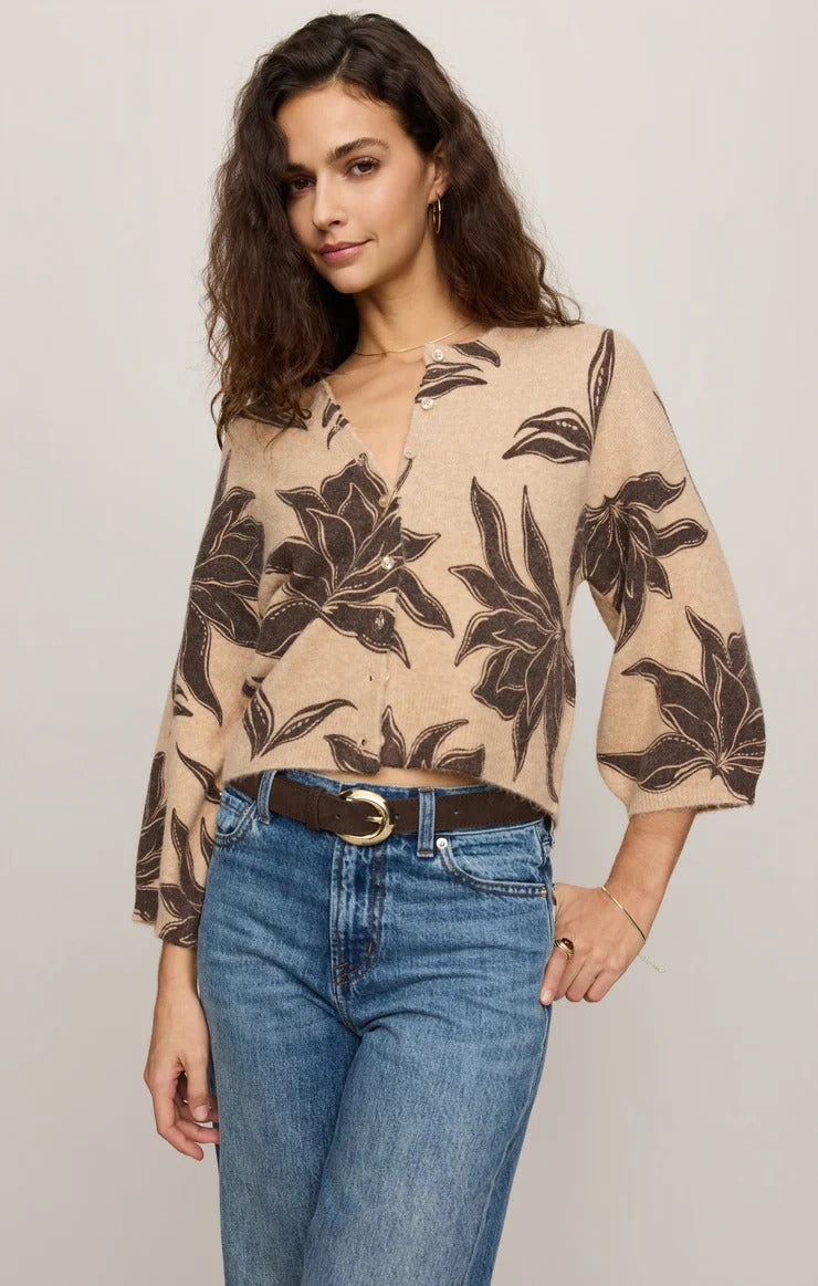 Z Supply Valor Floral Cardigan