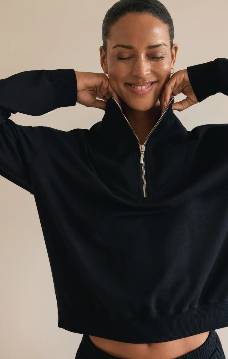 Z Supply Gate Check Sweatshirt